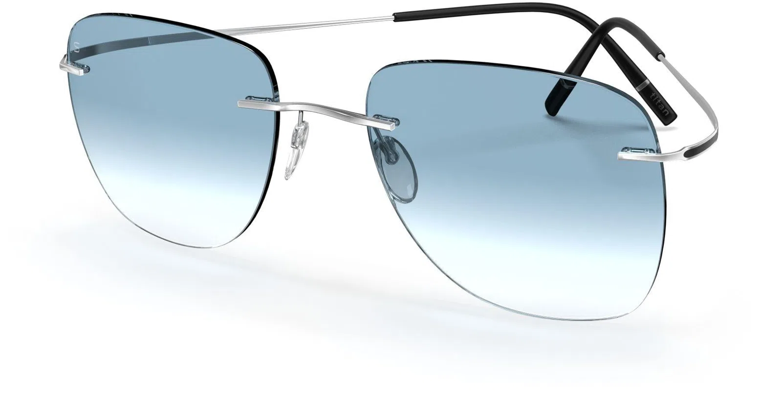 Silhouette Titan Minimal Art Stellar Demo Rimless 5599 Eyeglasses - view 75
